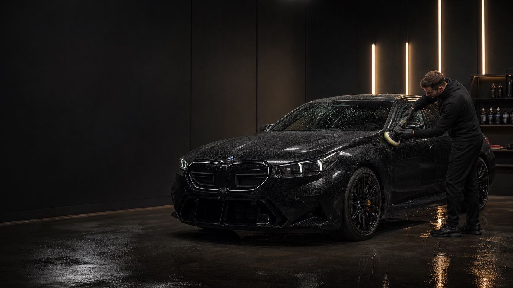 Профессиональный детейлинг BMW M5 G90